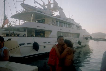 MOI ET BRUNO A ST TROPEZ ETE 2004